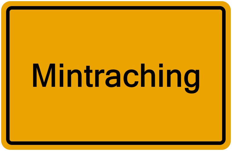 Handelsregisterauszug Mintraching