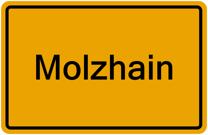 Handelsregisterauszug Molzhain