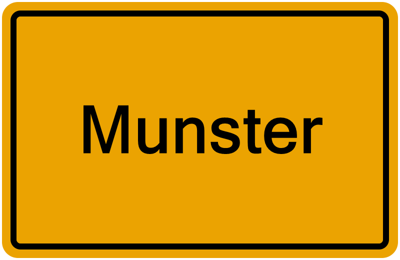 Handelsregisterauszug Munster