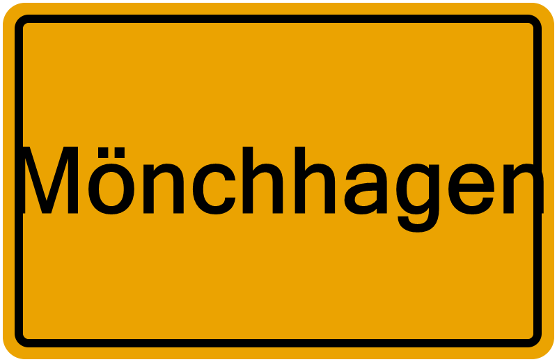 Handelsregisterauszug Mönchhagen