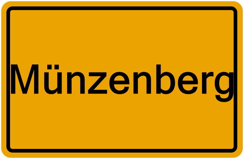 Handelsregisterauszug Münzenberg