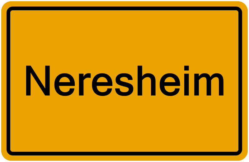 Handelsregisterauszug Neresheim