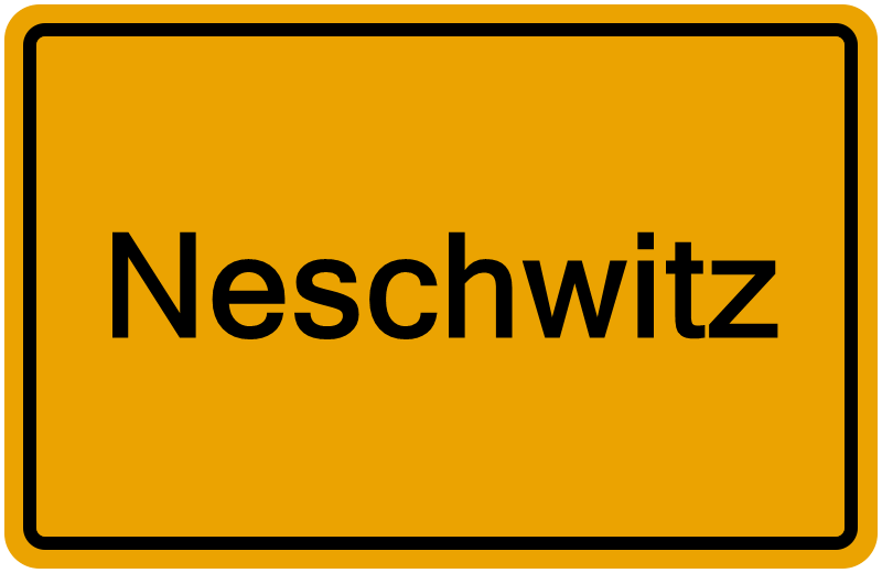 Handelsregisterauszug Neschwitz