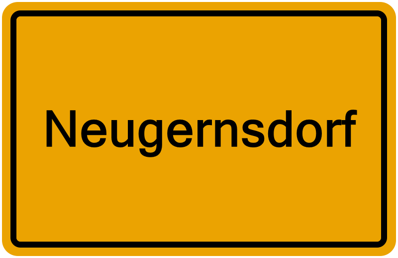 Handelsregisterauszug Neugernsdorf