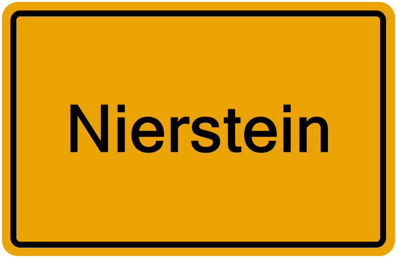 Handelsregisterauszug Nierstein