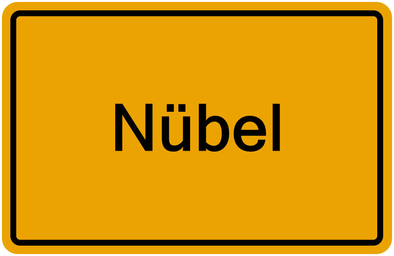 Handelsregisterauszug Nübel