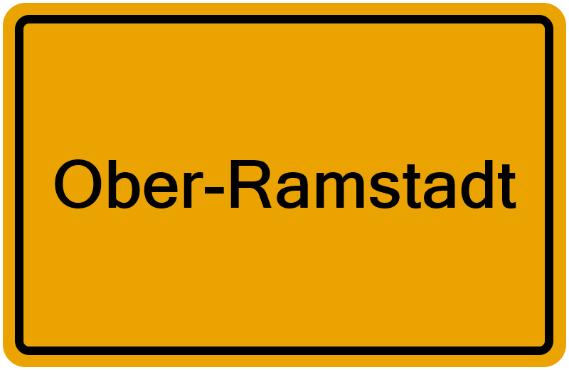 Handelsregisterauszug Ober-Ramstadt