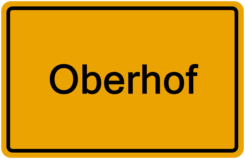 Handelsregisterauszug Oberhof