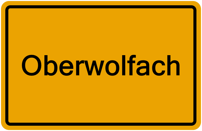 Handelsregisterauszug Oberwolfach