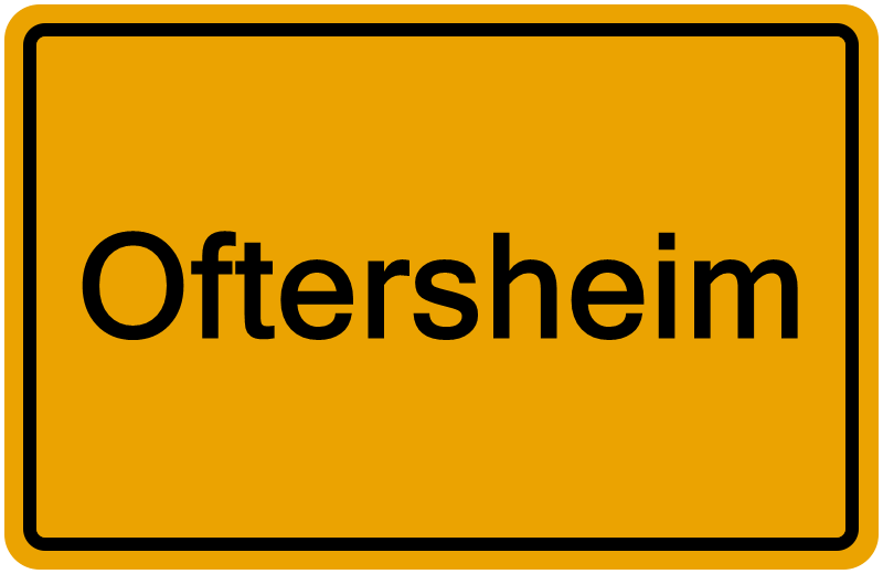 Handelsregisterauszug Oftersheim