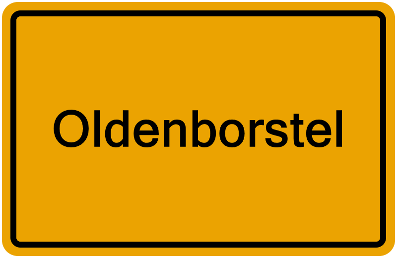 Handelsregisterauszug Oldenborstel