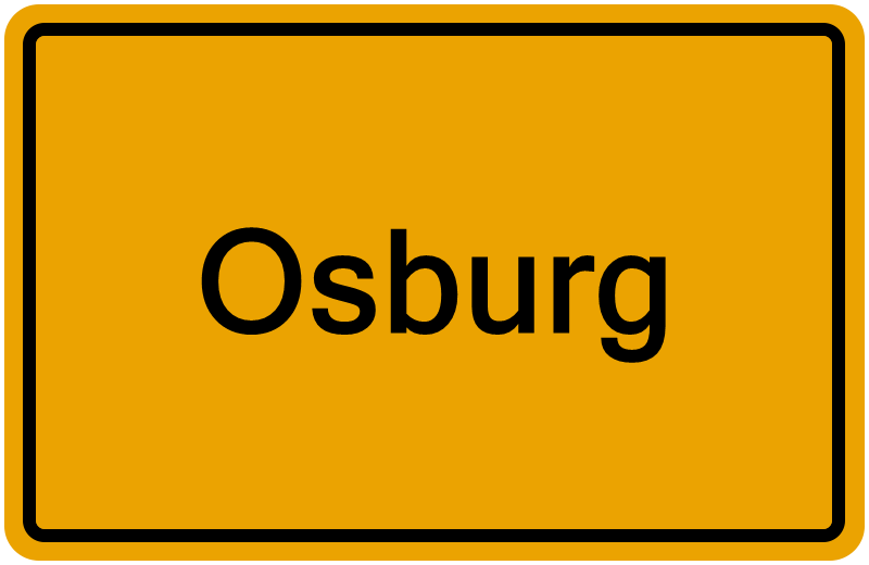 Handelsregisterauszug Osburg