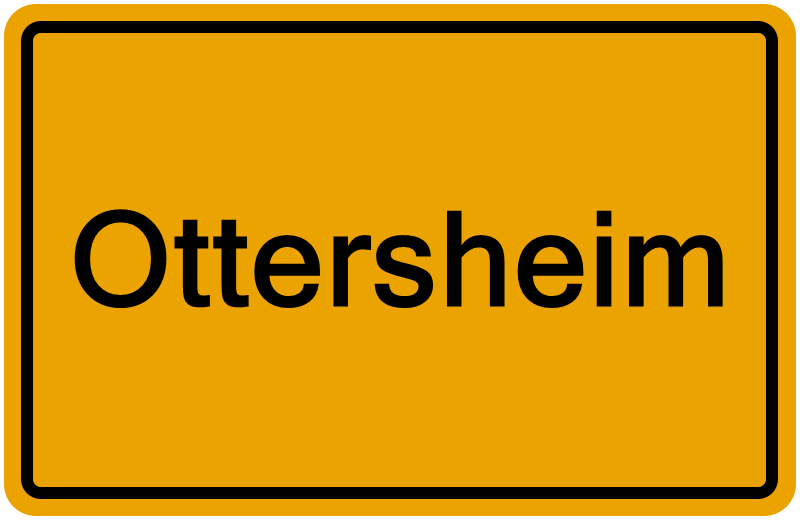 Handelsregisterauszug Ottersheim