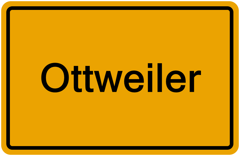 Handelsregisterauszug Ottweiler