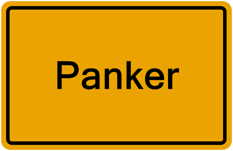 Handelsregisterauszug Panker