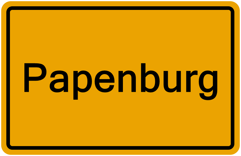 Handelsregisterauszug Papenburg