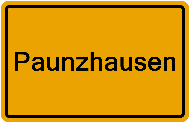 Handelsregisterauszug Paunzhausen
