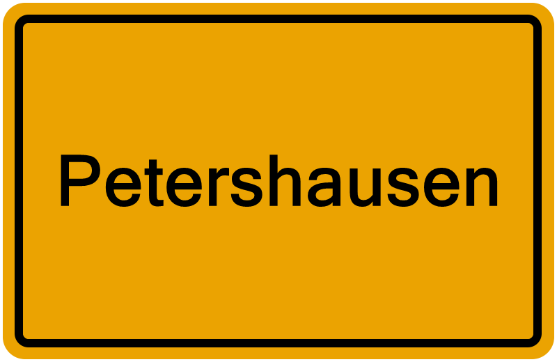 Handelsregisterauszug Petershausen