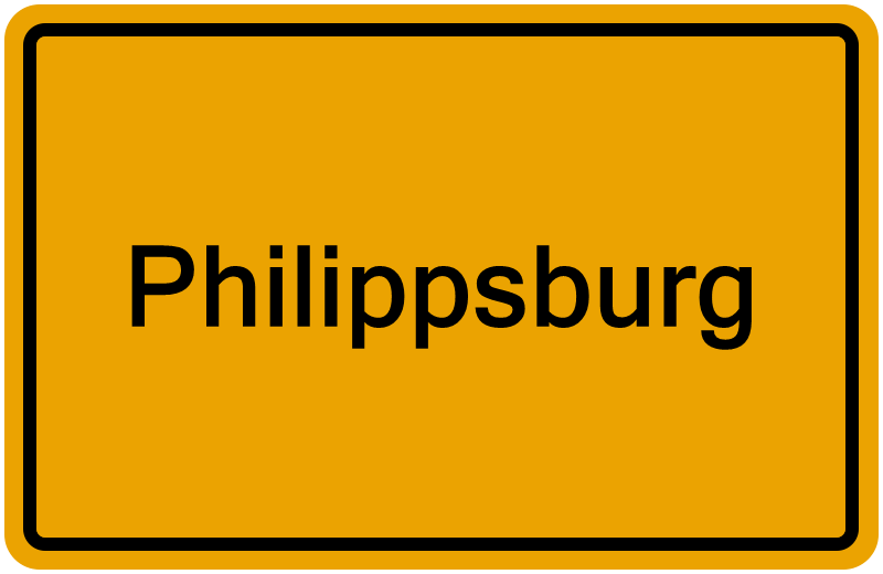 Handelsregisterauszug Philippsburg
