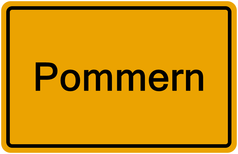 Handelsregisterauszug Pommern