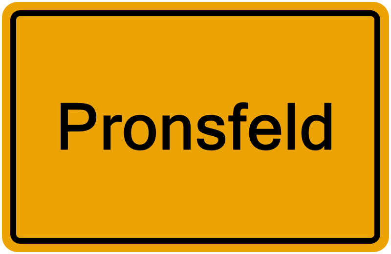 Handelsregisterauszug Pronsfeld