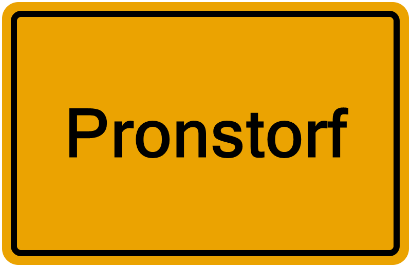 Handelsregisterauszug Pronstorf