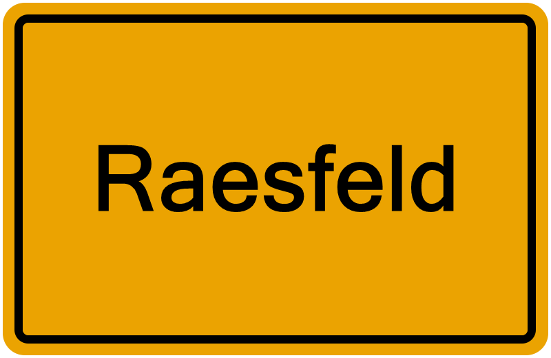 Handelsregisterauszug Raesfeld