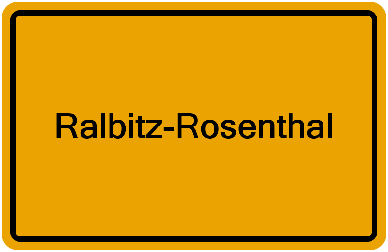 Handelsregisterauszug Ralbitz-Rosenthal