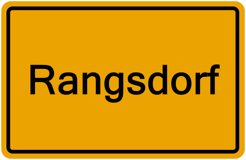 Handelsregisterauszug Rangsdorf
