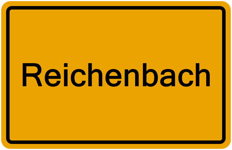 Handelsregisterauszug Reichenbach