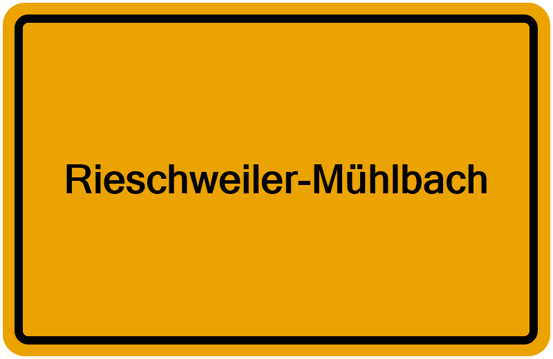 Handelsregisterauszug Rieschweiler-Mühlbach