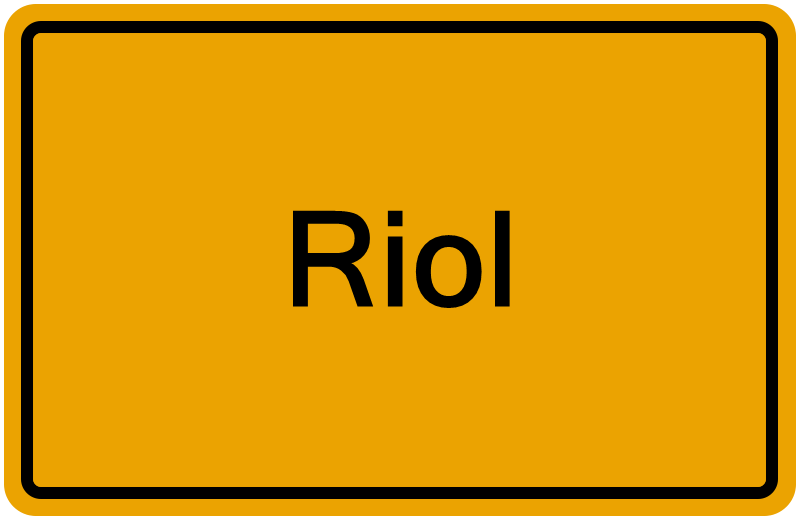 Handelsregisterauszug Riol