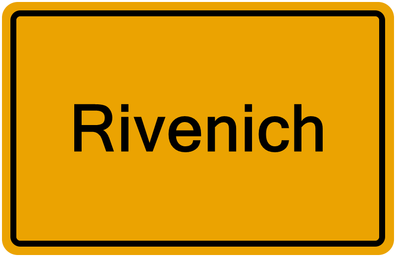 Handelsregisterauszug Rivenich