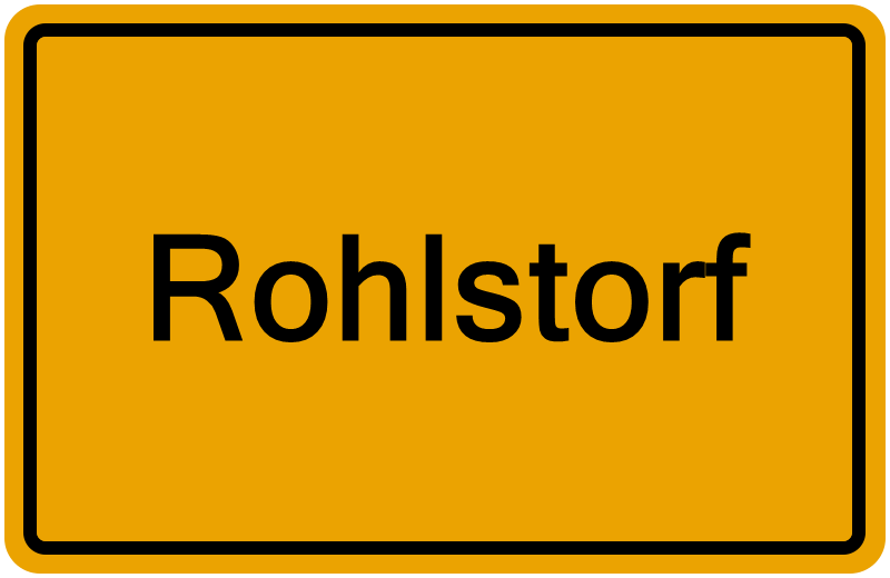 Handelsregisterauszug Rohlstorf