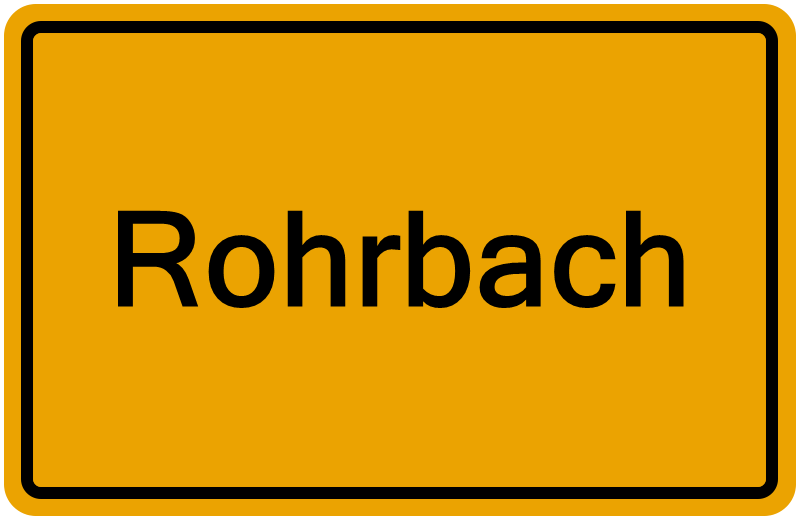 Handelsregisterauszug Rohrbach