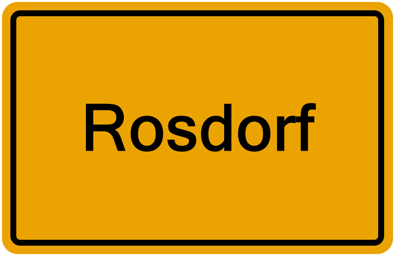 Handelsregisterauszug Rosdorf
