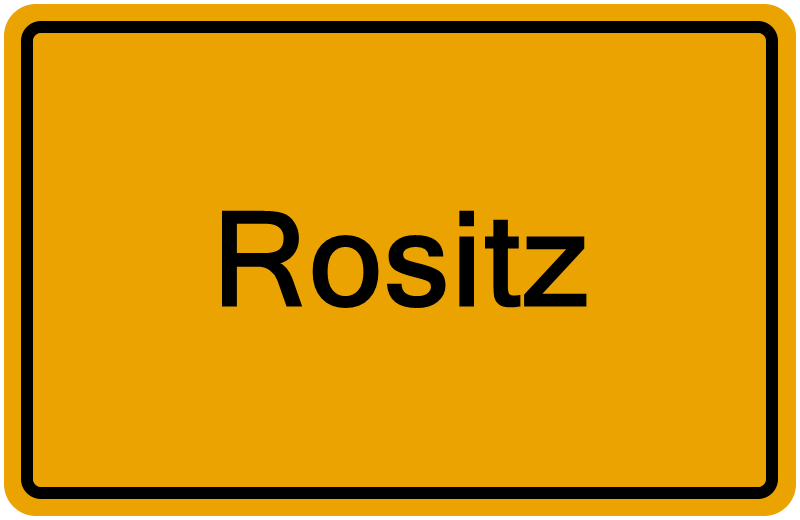 Handelsregisterauszug Rositz
