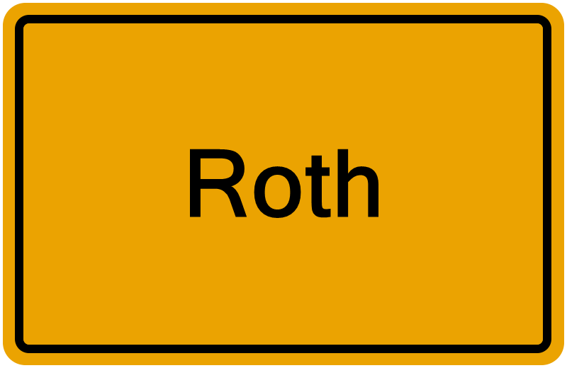 Handelsregisterauszug Roth