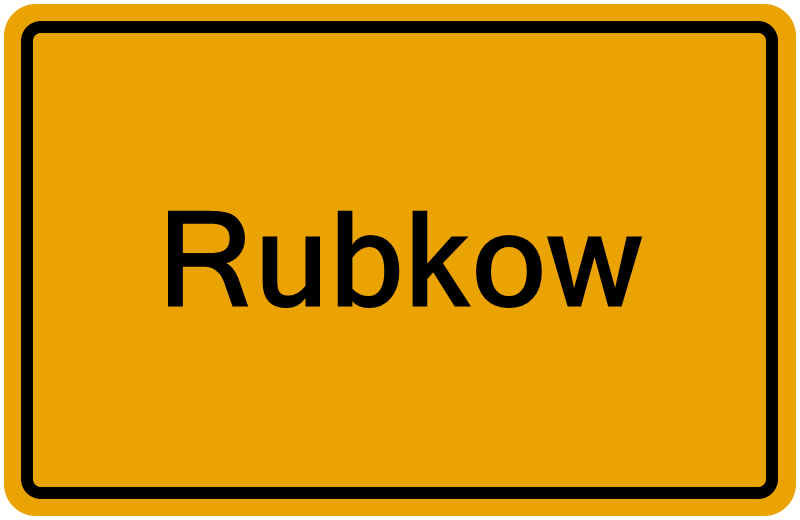 Handelsregisterauszug Rubkow