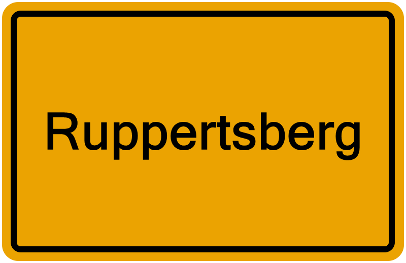 Handelsregisterauszug Ruppertsberg