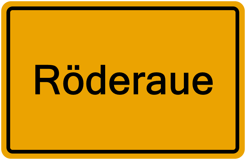 Handelsregisterauszug Röderaue