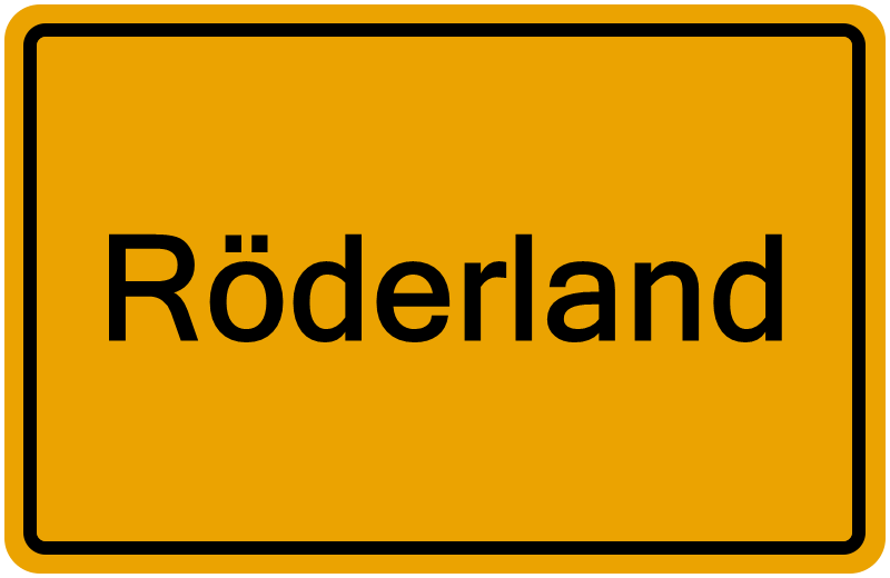 Handelsregisterauszug Röderland