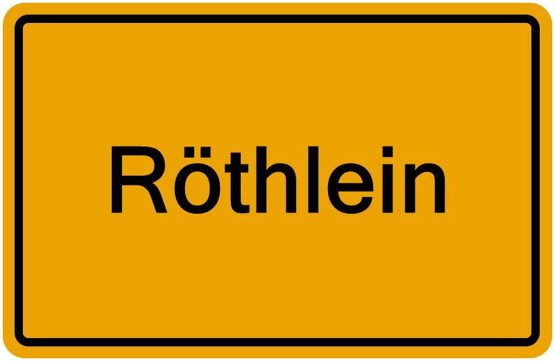 Handelsregisterauszug Röthlein