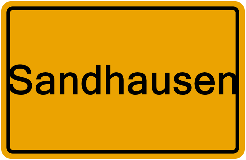 Handelsregisterauszug Sandhausen
