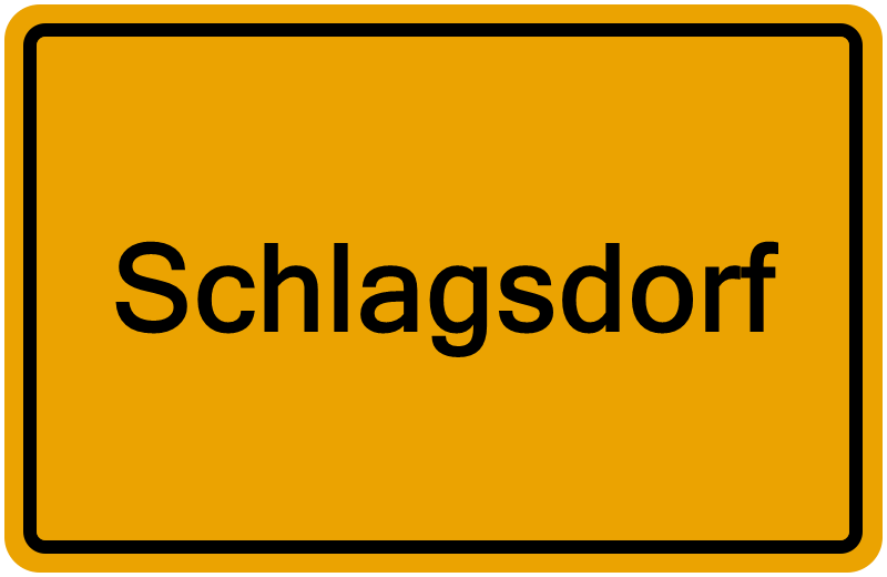 Handelsregisterauszug Schlagsdorf