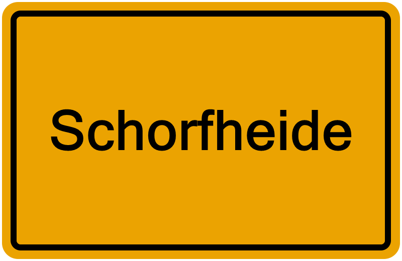Handelsregisterauszug Schorfheide