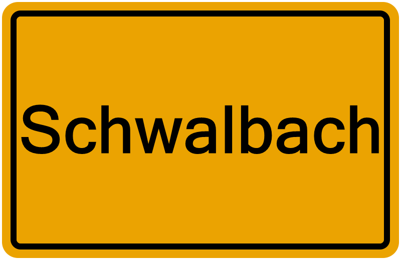Handelsregisterauszug Schwalbach