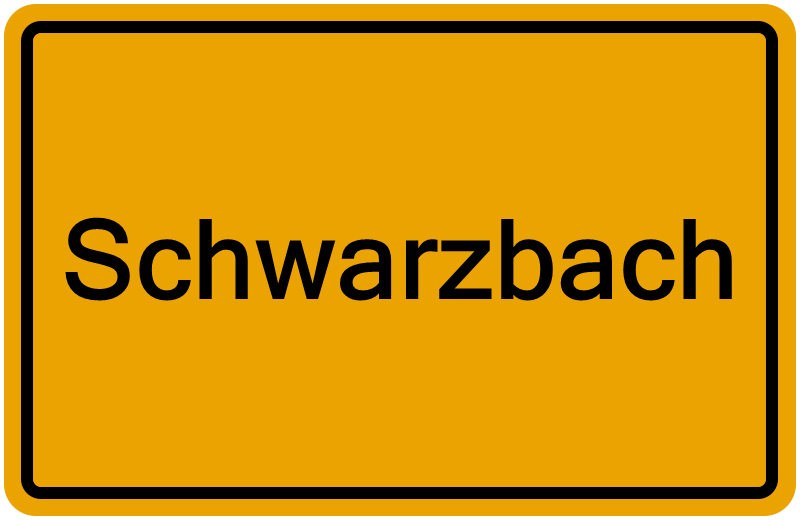 Handelsregisterauszug Schwarzbach