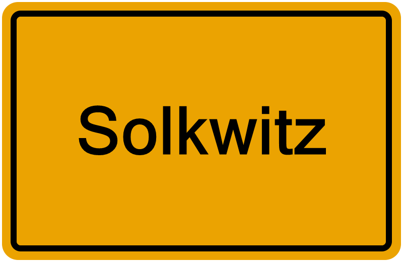 Handelsregisterauszug Solkwitz