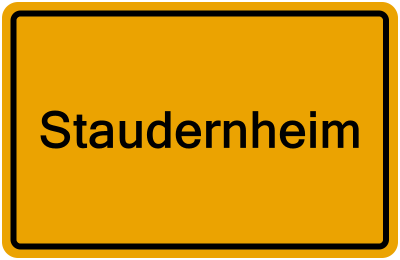 Handelsregisterauszug Staudernheim